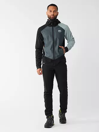 ORTOVOX | Herren Touren Softshelljacke Col Becchei Hoodie | petrol